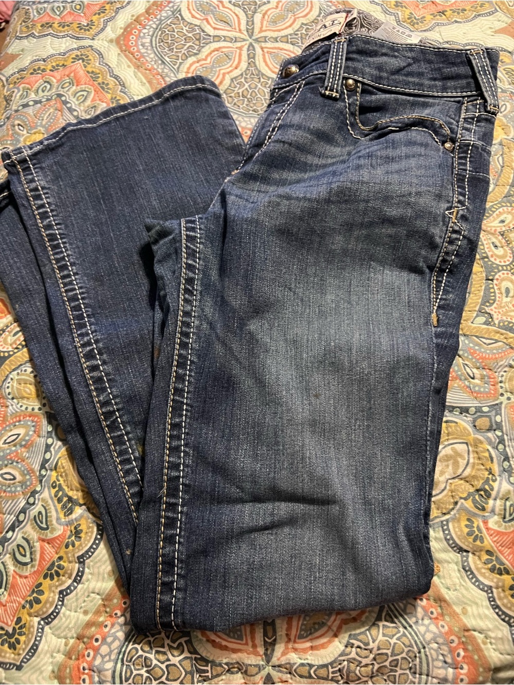 Wrangler Women's Indigo Boot Cut Jeans